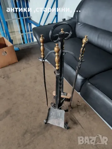 антикварни аксесоари за камина , снимка 1