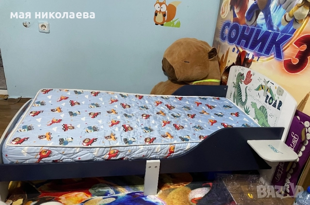 Детско легло, снимка 3 - Мебели за детската стая - 52674032