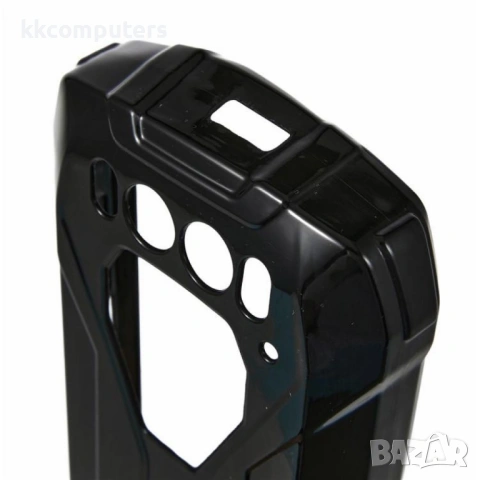 Гъвкав TPU Калъф + Скрийн Протектор за Blackview BV7300 – Прозрачен / Черен, снимка 4 - Калъфи, кейсове - 53245605