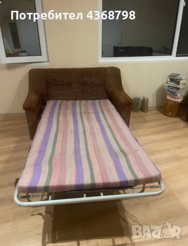 Двоен разтегателен диван, снимка 3 - Дивани и мека мебел - 50740794