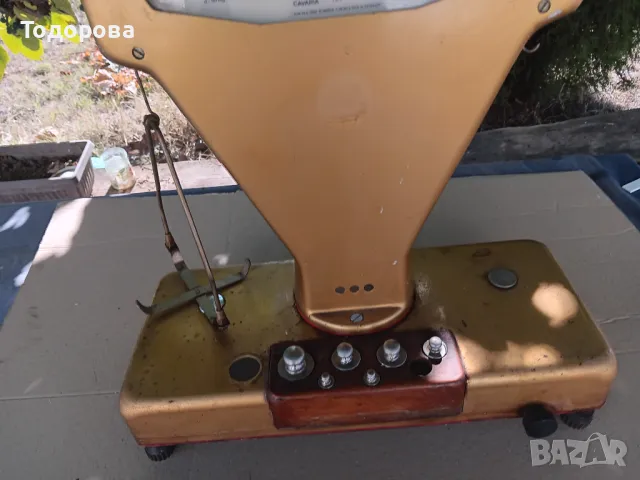 Старинна стрелкова везна, снимка 2 - Антикварни и старинни предмети - 47336884