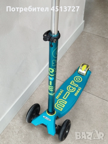 Детска тротинетка Микро , снимка 2 - Детски велосипеди, триколки и коли - 51962682