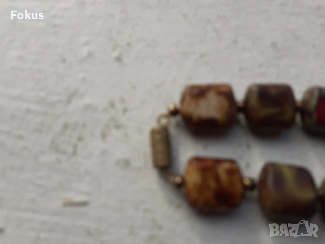 Гердан от яспис - колие огърлица, снимка 7 - Антикварни и старинни предмети - 53445662