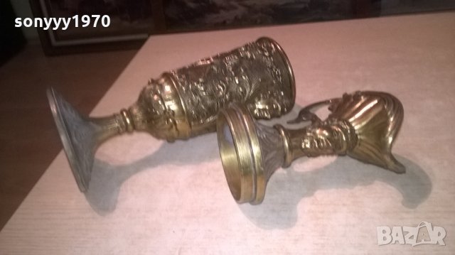 масивна кана-старо злато-ретро колекция-43х20см, снимка 5 - Колекции - 27970583