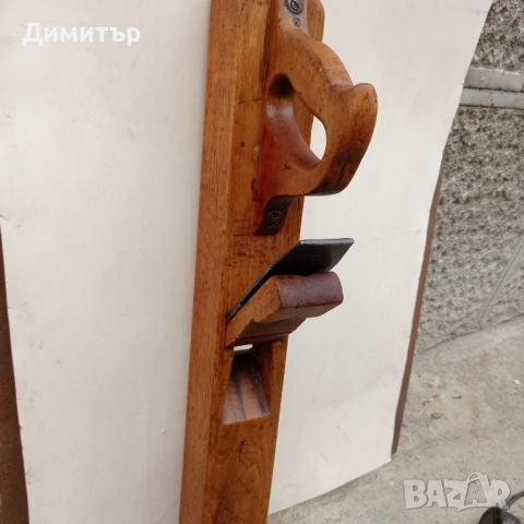 Голямо автентично дървено ренде , снимка 2 - Антикварни и старинни предмети - 52942164