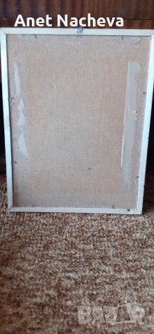 Картина фото копие от 1972 год.- Малко мечтаещо дете, снимка 3 - Картини - 37525134