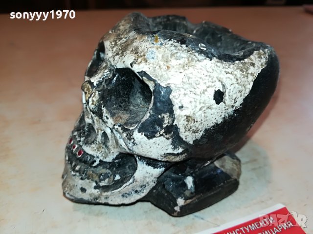 череп пепелник 1105222034, снимка 8 - Антикварни и старинни предмети - 36731642