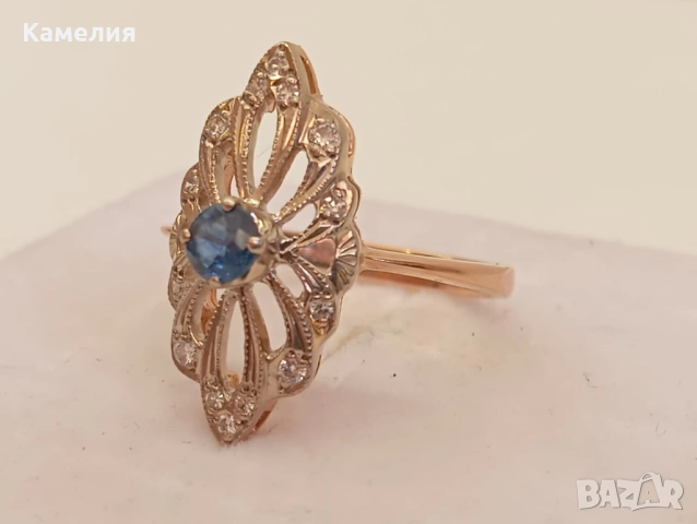 Руско злато , снимка 2 - Пръстени - 52990012