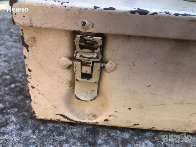 стара немска военна аптечка - WEHRMACHT - WWII - ОРИГИНАЛ, снимка 5 - Антикварни и старинни предмети - 51438644