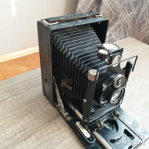Фотоапарат Voigtlander Avus 9x12 Plate 1:6.3 F=13.5cm, снимка 4 - Антикварни и старинни предмети - 49200367
