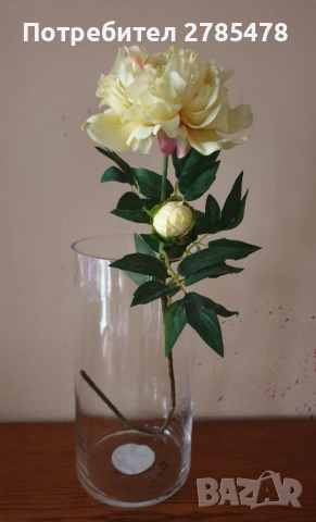 Стъклени вази два броя