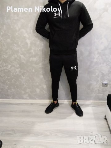 ЧЕРЕН ПАМУЧЕН ЕКИП NIKE, ADIDAS, UNDER ARMOUR , снимка 3 - Спортни дрехи, екипи - 38506415