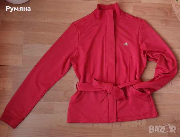 Дамски суичър/суитшърт с коланче ADIDAS, снимка 3 - Суичъри - 43307824