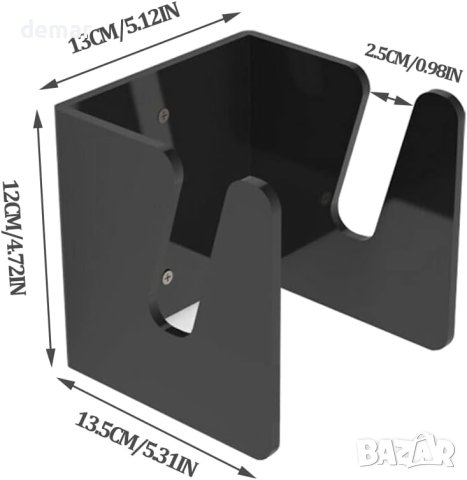 Niciksty 2бр. Стенна стойка за скейтборд, снимка 2 - Скейтборд, ховърборд, уейвборд - 43204056