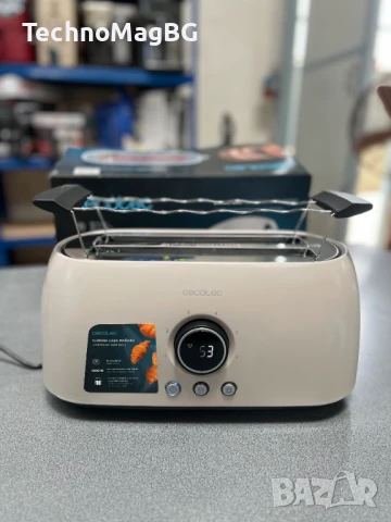 Тостер Cecotec ClassicToast 15000 Extra , Бежов, снимка 2 - Тостери - 51198939