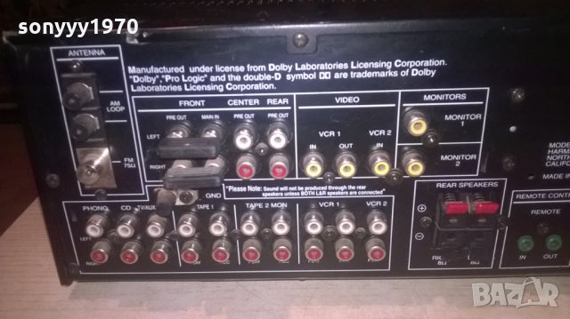 Harman/kardon AVR2011-500WATTS-stereo amplifier-внос швеицария, снимка 17 - Ресийвъри, усилватели, смесителни пултове - 27046449