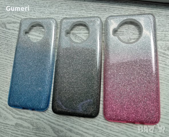 Xiaomi Mi 10T Lite Силиконов гръб с брокат