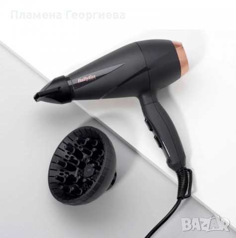 Оригинален сешоар Babyliss Diamond 2200 Внос от Англия, снимка 3 - Сешоари - 30518865