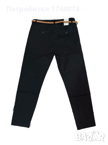 Дамски черен панталон, снимка 2 - Панталони - 37004221