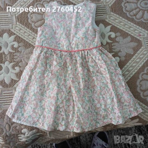Детска лятна рокличка , снимка 2 - Бебешки рокли - 44003078