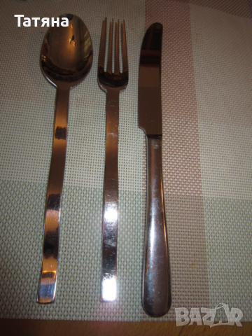   ПРИБОРИ ЗА ХРАНЕНЕ - HERDMAR-;и прибори  -ЧЕХИЯ;сребна лъжичка -седеф;, снимка 10 - Прибори за хранене, готвене и сервиране - 43244889