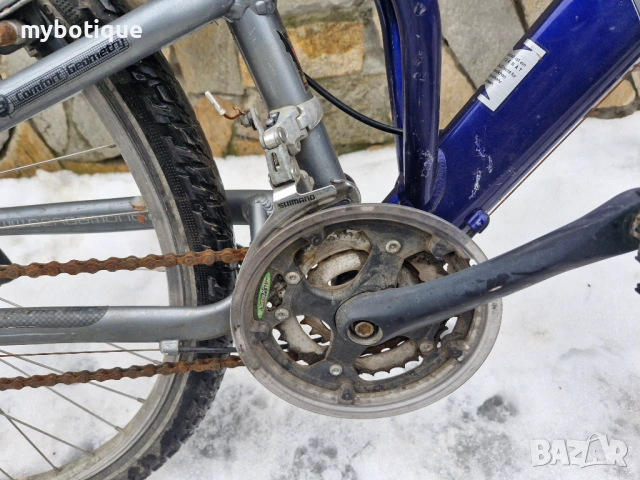 Мъжки планински бегач BERGAMONT 28" алуминиев, снимка 6 - Велосипеди - 53212389