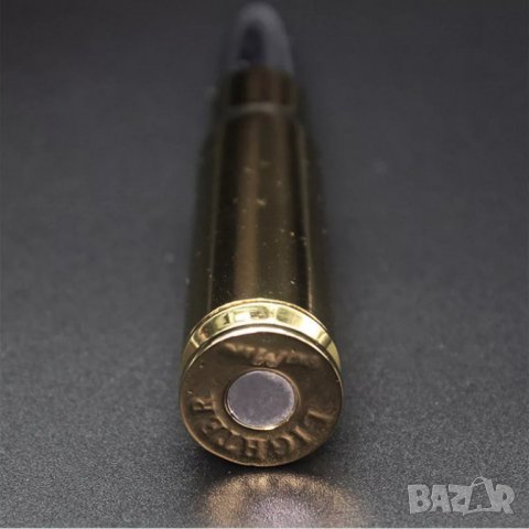 Газова запалка с формата на куршум/патрон с вграден лазер, снимка 3 - Запалки - 33554927