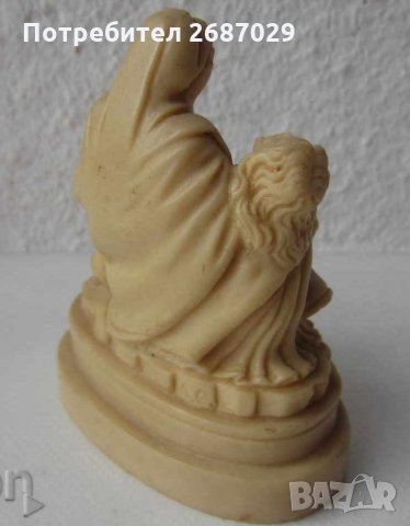 2 бр.  ПИЕТА  фигура, пластика, статуетка Исус Религия Микеланджело, снимка 8 - Статуетки - 28949493