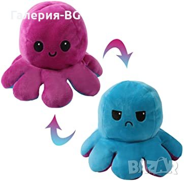 ЦВЕТНИ ОКТОПОДИ С 2 ЛИЦА  