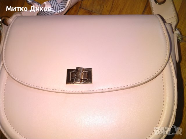 Jenny fairy маркова женска кожена чанта отлична 230х195х70мм, снимка 3 - Чанти - 40792381