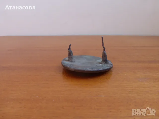 Бронзова апликация украса за конска сбруя, снимка 5 - Антикварни и старинни предмети - 49942805