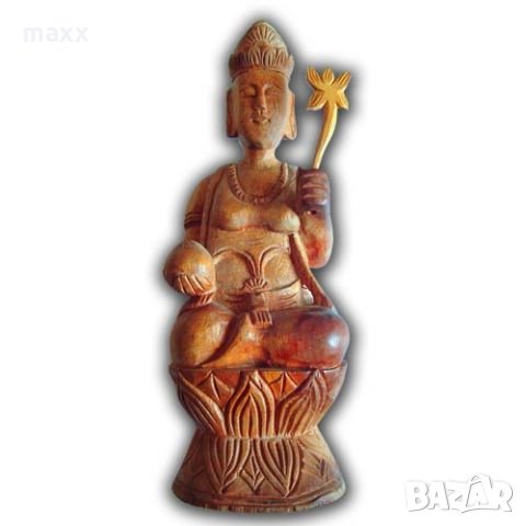 Дървена статуетка екзотично дърво 