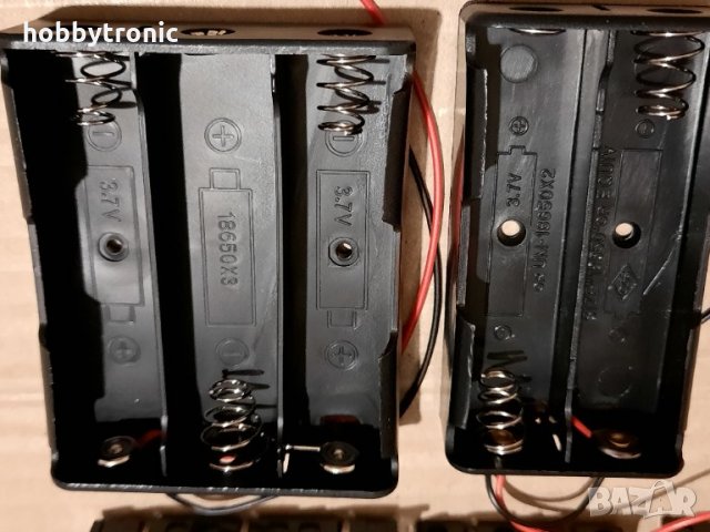 Държач за Li-Ion батерии 18650 1x, 2x, 3x,4х, снимка 4 - Друга електроника - 33242096