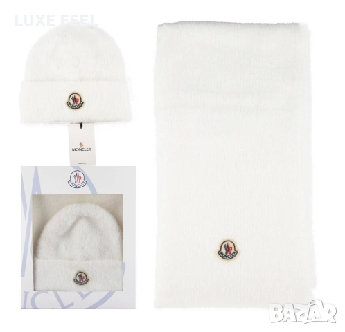 Шал+Шапка ⚜️ MONCLER , снимка 2 - Шапки - 53091403
