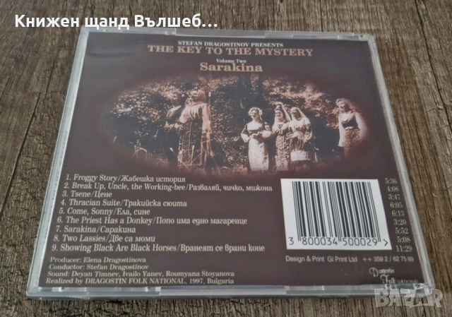 Компакт Дискове - Българска Музика: Стефан Драгостинов – The Key To The Mistery - Vol. 2, снимка 2 - CD дискове - 52361505