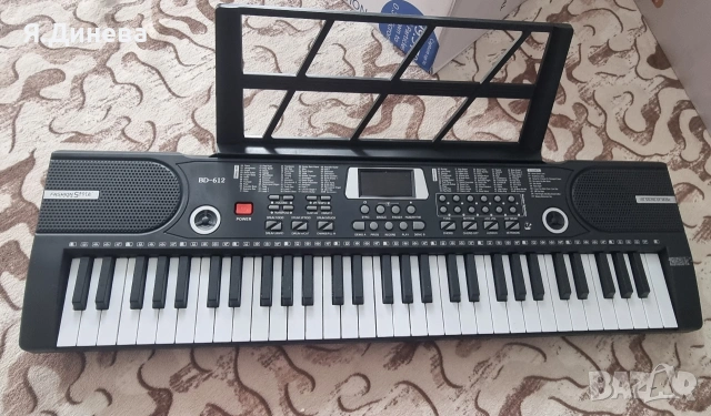 Детска юника/клавир 61 тона/клавиши , снимка 4 - Музикални играчки - 53445195