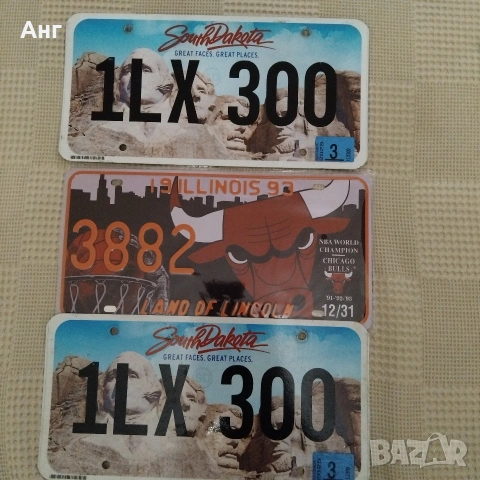 Aмерикански номера, снимка 18 - Колекции - 44570898