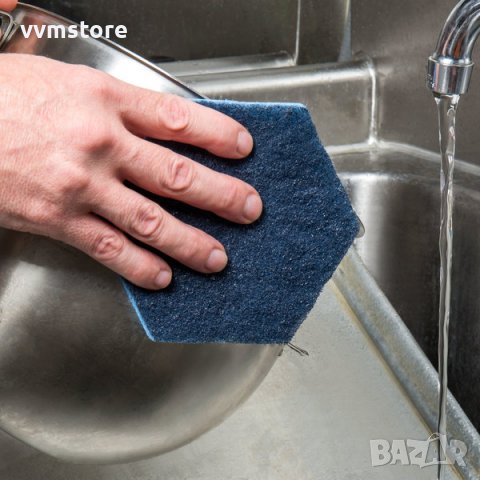 Почистваща гъба с ниско надраскване 3M Scotch-Brite 2000HEX, снимка 3 - Други - 37593179