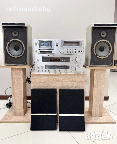 🔊Ретро аудио сет - система FISHER - дек, усилвател, тунер и тонколони🔊, снимка 2 - Аудиосистеми - 52943901