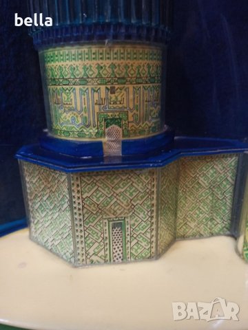 Съветска нощна лампа в памет на мавзолея Гур Емир в Самарканд в Узбекистан. Това е един от редките в, снимка 3 - Други ценни предмети - 38405416