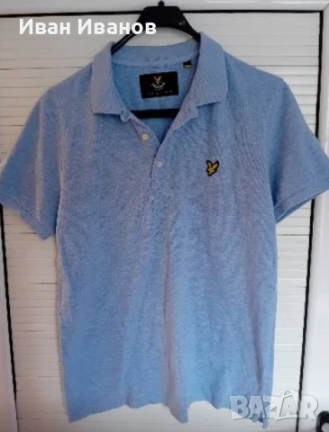 Чисто нова оригинална фланелка с яка Lyle & Scott 