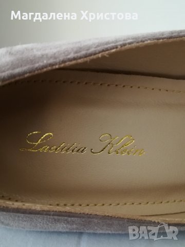 Дамски елегантни обувки LAETITIA KLEIN - естествен велур. Нови!, снимка 6 - Дамски елегантни обувки - 27691363