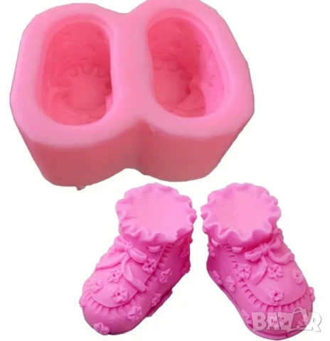 Молд бебешки обувки , снимка 3 - Форми - 50661400