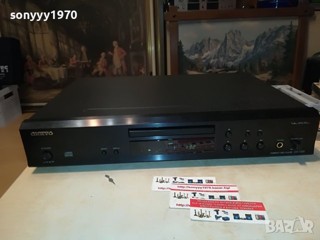 ПОРЪЧАНО-onkyo cd/mp3 player 1011220749, снимка 7 - Декове - 38620795
