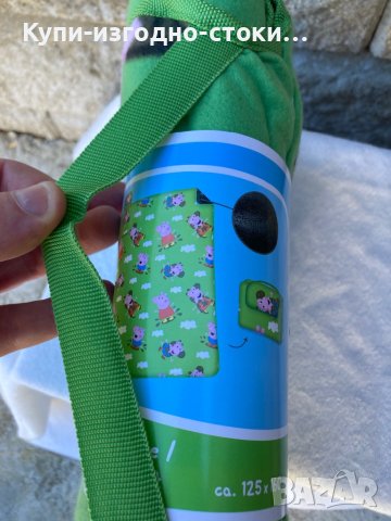 Детско одеяло за пикник Peppa Pig - 125x160 см, снимка 2 - Други - 43567582
