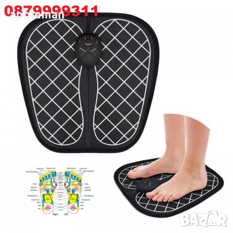 Електромагнитен Масажор за ходила Ems Foot Massager ШИАЦУ, снимка 1 - Масажори - 32547906