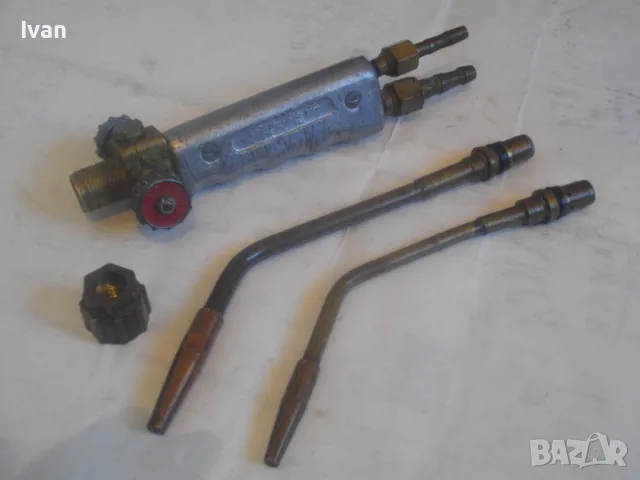 КРАКРА ПЕРНИК ОКСИЖЕННА АЦЕТИЛЕНОВА ГОРЕЛКА с 2 рамена и дюзи Българска ОТЛИЧНА, снимка 17 - Други инструменти - 47939034