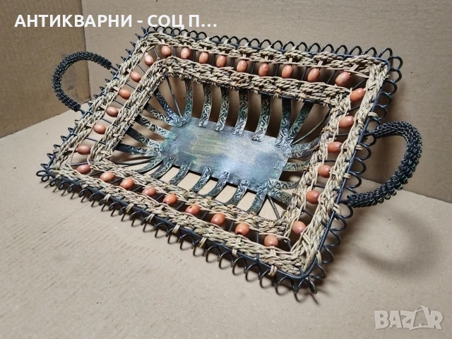 Стар Метален Панер. , снимка 2 - Антикварни и старинни предмети - 50823340