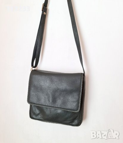 Мъжка кожена чантичка 20х20 см