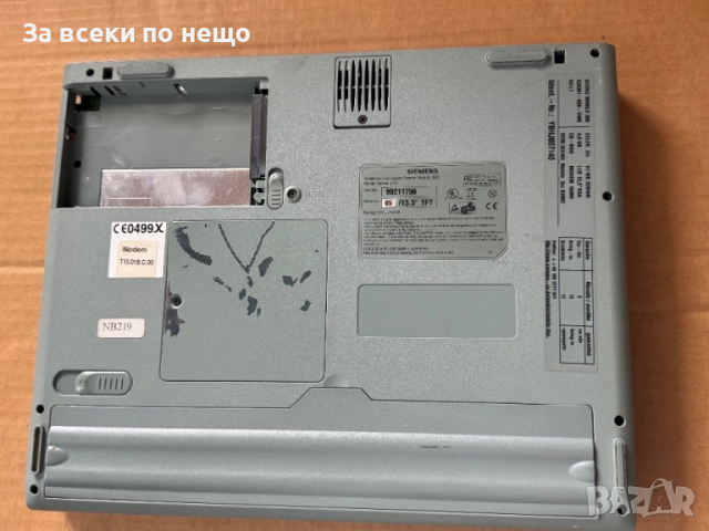 Рядък ретро лаптоп SIEMENS SCENIC Mobile 360, снимка 7 - Лаптопи за дома - 51919622
